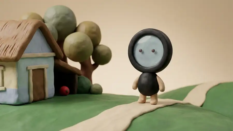 Animated clay scene of an address being scanned for property flags